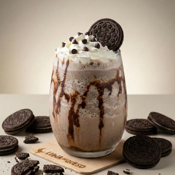 delicioso frappe oreo